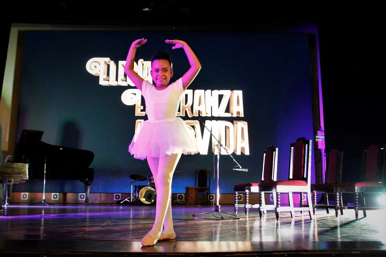 Orquesta infantil en concierto